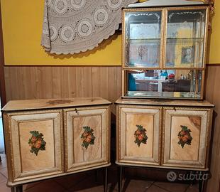 Mobile bar e credenza anni'50 in stile Mascagni