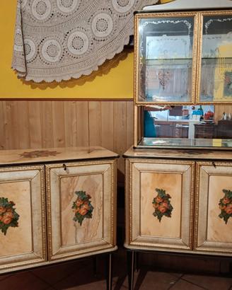 Mobile bar e credenza anni'50 in stile Mascagni