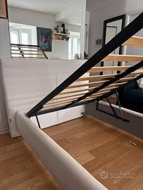 Letto una piazza e mezzo, quasi nuovo