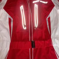 Tuta sci Donna West Scout taglia 40 Rossa/Bianca