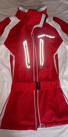 Tuta sci Donna West Scout taglia 40 Rossa/Bianca