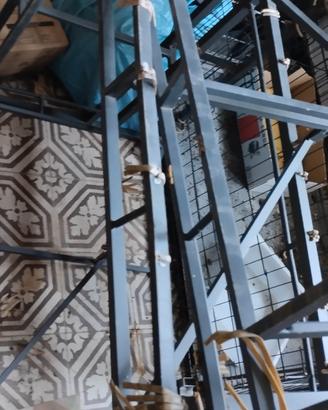  2 strutture metalliche poltrone Maison du Monde 