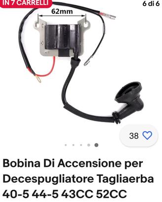 bobina accensione tagliaerba 