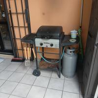 barbecue a pietra lavica a gas