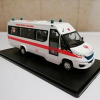 Modellini della Croce Rossa Italiana