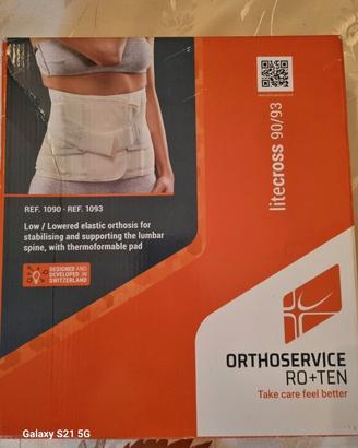 Busto zona lombare litecross 90/93, taL