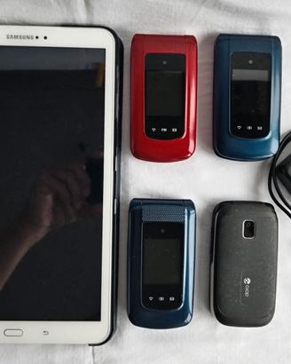 ✅Lotto cellulari + tablet NON FUNZIONANTI