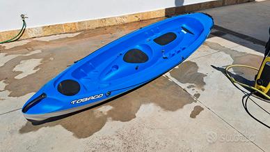 Kayak/Canoa Tobago 3 posti rigida PACK COMPLETO