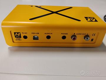xlight 4 mlive per karaoke e scheda audio professi