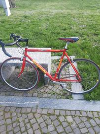 Bicicletta Bianchi rossa racing team