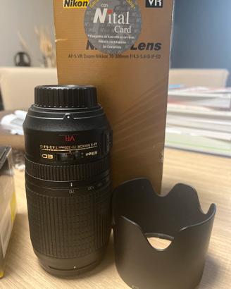 Nikon 70-300 vr stabilizzato