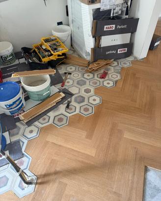 Parquet listello allegro rovere naturale HARO