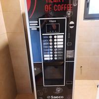 DISTRIBUTORE AUTOMATICO CAFFE' BEVANDE CALDE SAECO