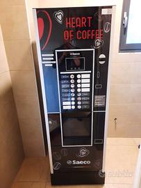 DISTRIBUTORE AUTOMATICO CAFFE' BEVANDE CALDE SAECO