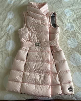 Gilet lungo con cintura in piuma Colmar originale