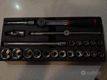 chiave a cricchetto usag con bussole 1/2