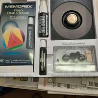 Kit per pulizia CD e videocassette vhs