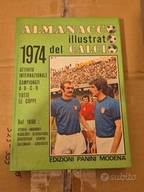 Almanacco illustrato del calcio Panini 1974