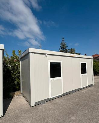 BOX MONOBLOCCO COIBENTATO PREFABBRRICATO 6X2,5 M
