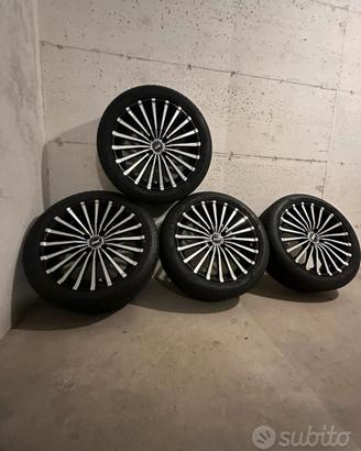Cerchi in lega 4×100 R17