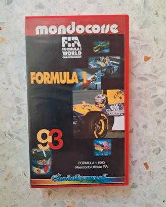 VHS Mondocorse - Formula 1 1993 - Ufficiale FIA