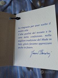 Camicia uomo 100% cotone FRANCO BARDELLI