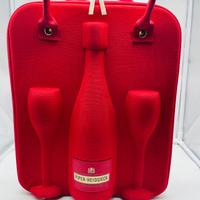 Valigetta porta Champagne Piper travel picnic