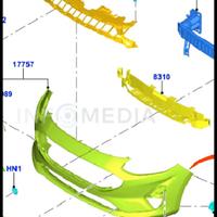 Paraurti anteriore ford Fiesta