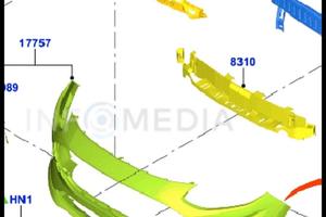 Paraurti anteriore ford Fiesta