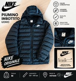 Piumino Nike ragazzo M 137-147 cm nero