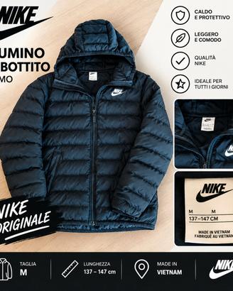 Piumino Nike ragazzo M 137-147 cm nero