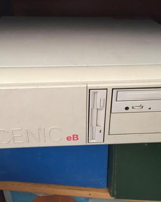 PC con lettore DVD e FLOPPY DISC
