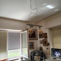 lampadari con luce led calda uno a due lampade E14