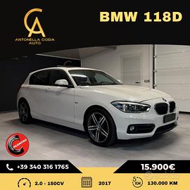Bmw 118 118d 5p. Sport
