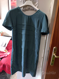 Vestito da donna Benetton verde petrolio taglia L