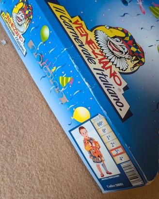 Costume Pippi Calzelunghe VENEZIANO Lusso Parrucca