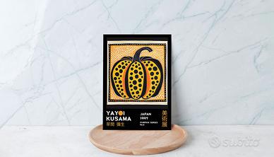 Poster Yayoi Kusama Pumpkin Series No.6 Japan 1997