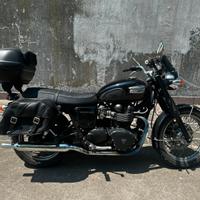 Bonneville 800 carburatori total black