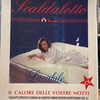 Scaldaletto matrimoniale, 100% pura lana