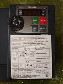 TOSHIBA VFS15-4007PL1-W1 0.75kW 1HP 400V Trifase