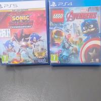 giochi x Nintendo e PlayStation 4+5