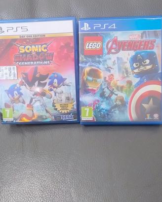 giochi x Nintendo e PlayStation 4+5