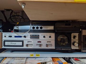 AKAY CR-80 T sintoampli AM/FM registratore Stereo8