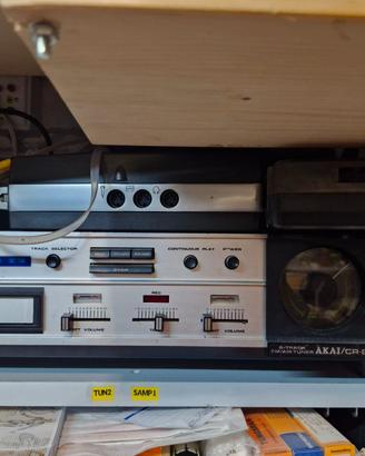 AKAY CR-80 T sintoampli AM/FM registratore Stereo8