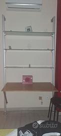 Scrivania-libreria