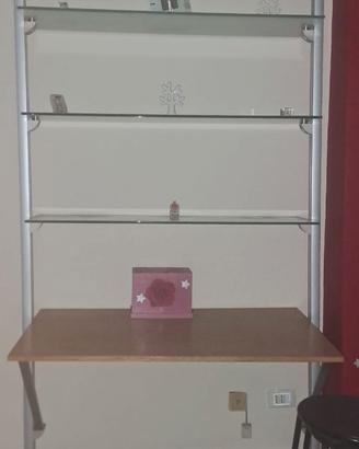 Scrivania-libreria