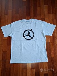 Maglietta Off-White x Jordan avorio