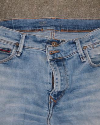 Jeans Tommy Hilfiger Denim skinny azzurro chiaro