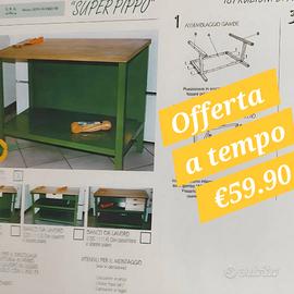 banco lavoro colore grigio 