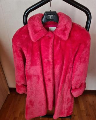 Pelliccia ecologica Vintage Benetton anni '80